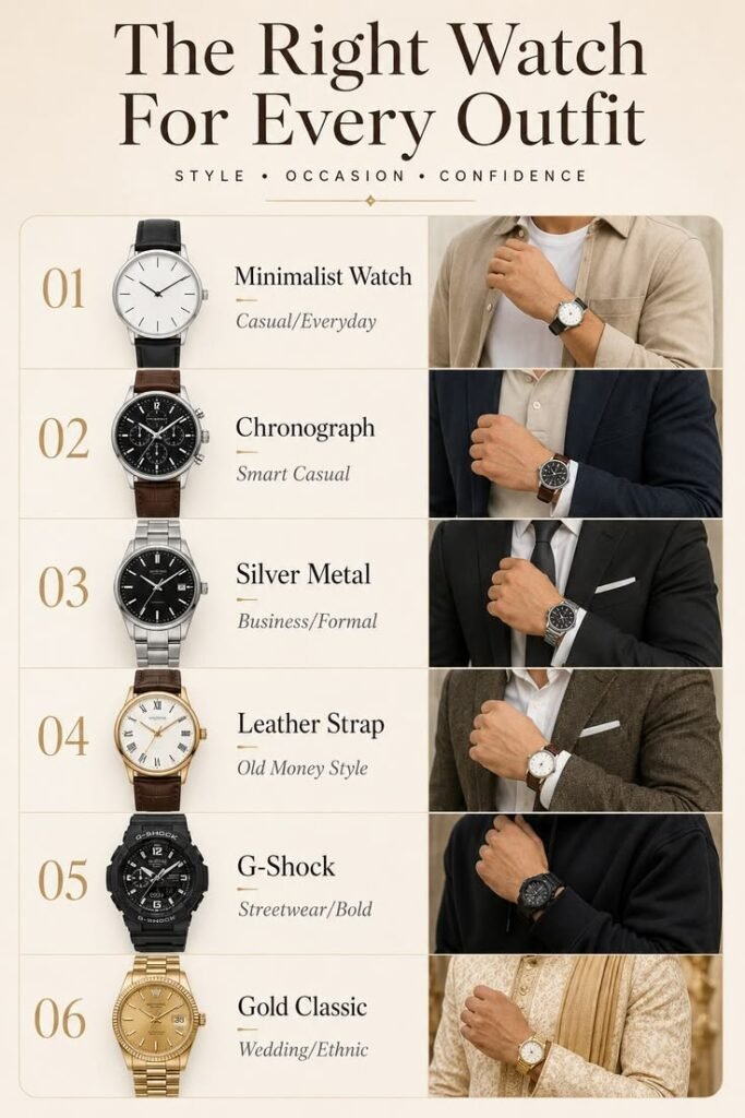 Charles Delon Dress Formal Style Rose Gold Watch