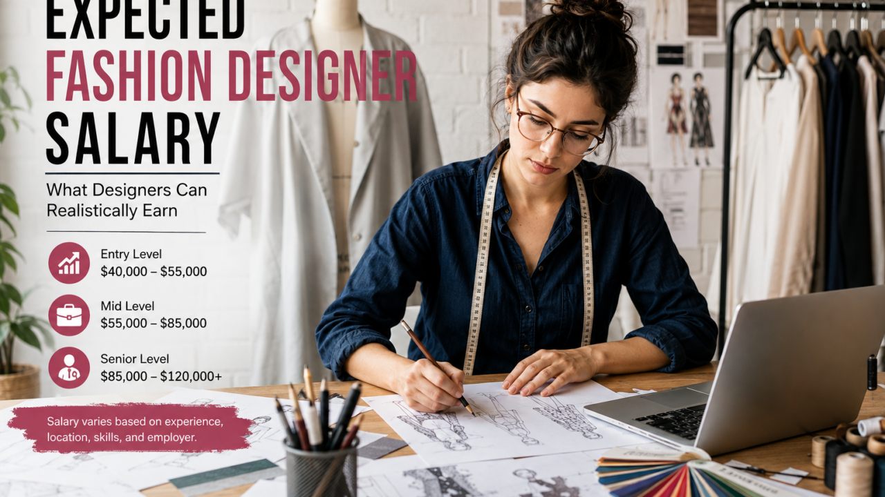 Expected Fashion Designer Salary: What Designers Can Realistically Earn