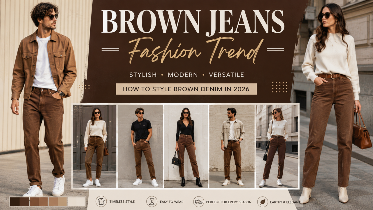 Brown Jeans Fashion Trend: How to Style Brown Denim in 2026