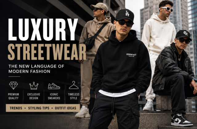 Luxury Streetwear: The New Language of Modern Fashion