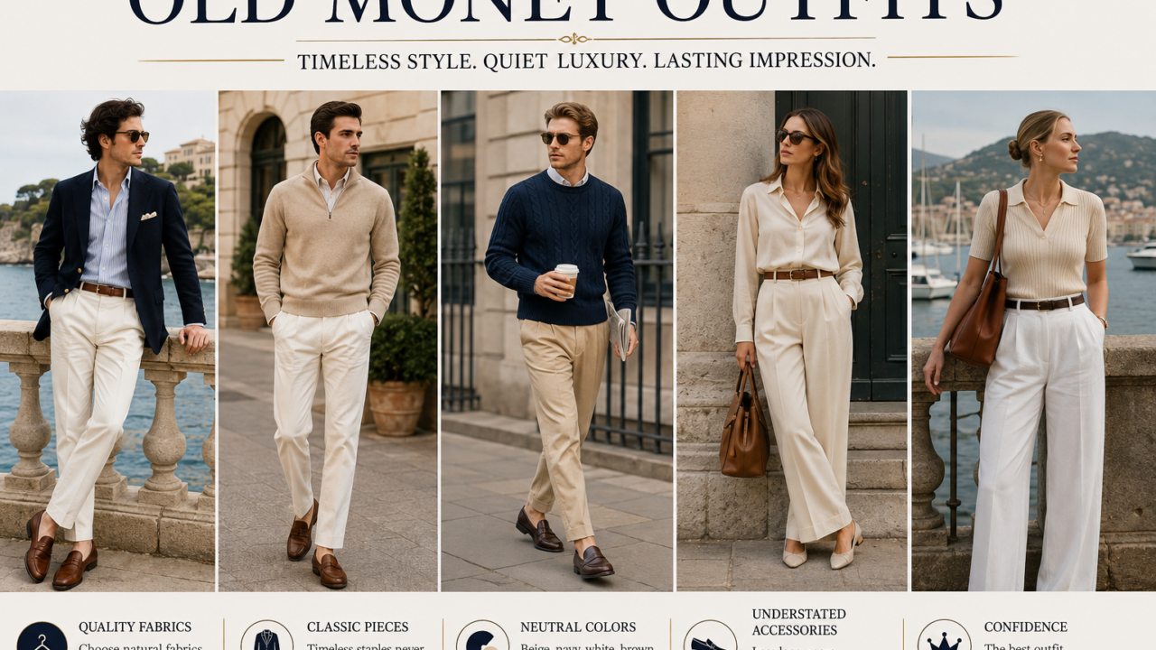 Old Money Outfits: A Timeless Guide to Quiet Luxury and Refined Style