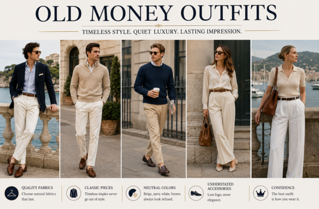 Old Money Outfits: A Timeless Guide to Quiet Luxury and Refined Style