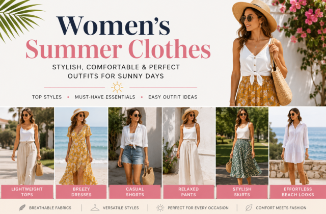 Women’s Summer Clothes: Stylish Comfortable and Practical Outfit Ideas