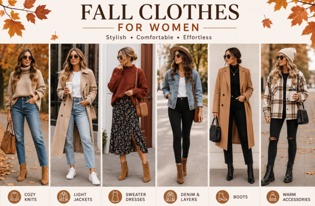 Fall Clothes Women: Stylish Outfit Ideas and Essentials for Autumn