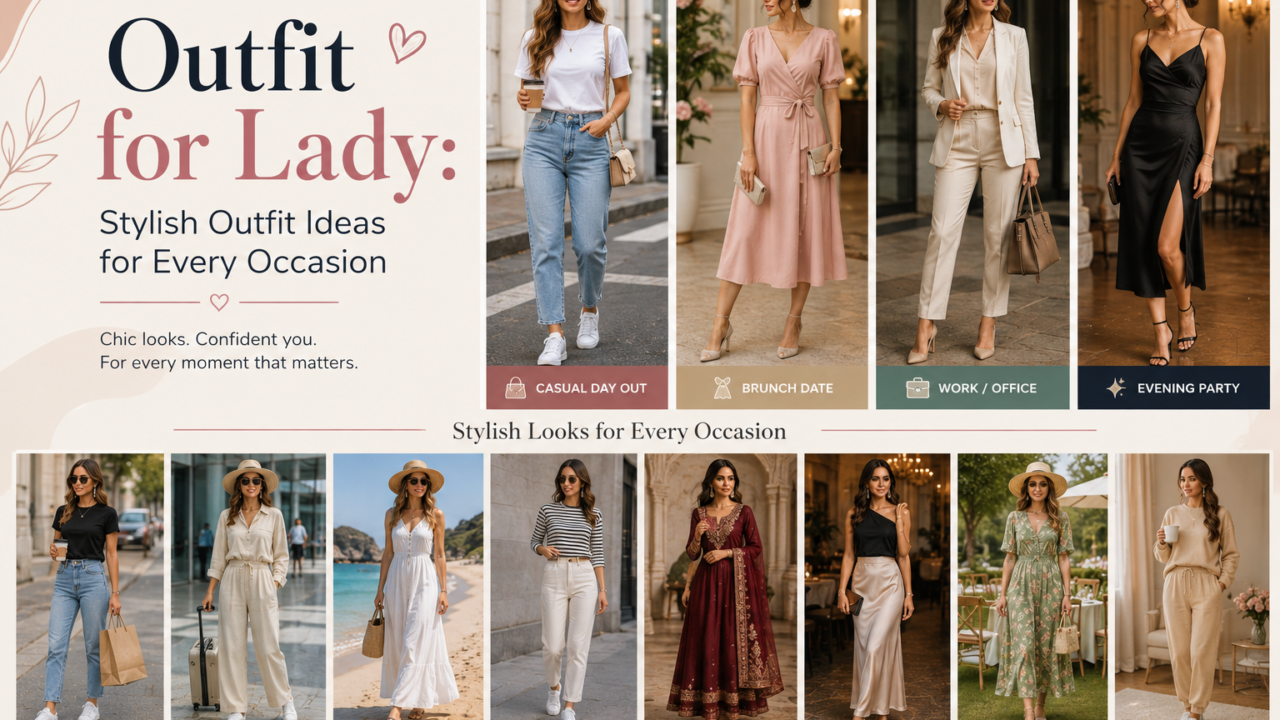 Outfit for Lady: Stylish Outfit Ideas for Every Occasion