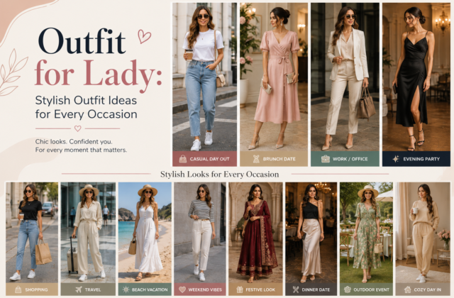 Outfit for Lady: Stylish Outfit Ideas for Every Occasion
