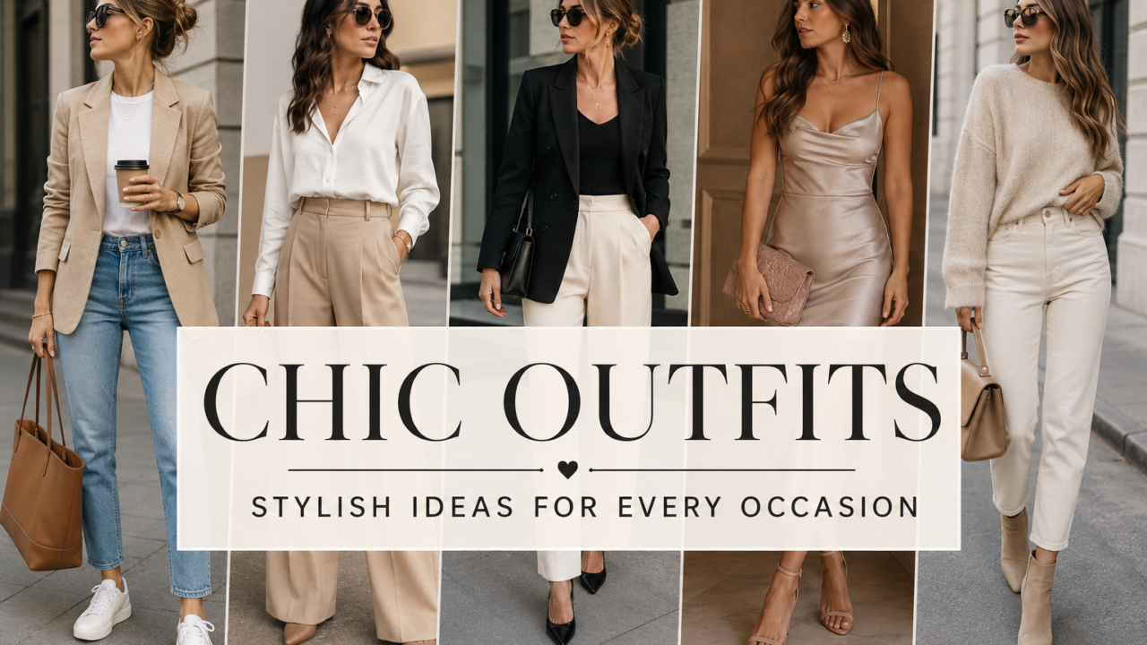 Chic Outfits: How to Build Effortlessly Stylish Looks for Every Occasion