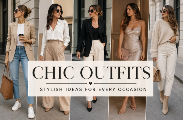 Chic Outfits: How to Build Effortlessly Stylish Looks for Every Occasion