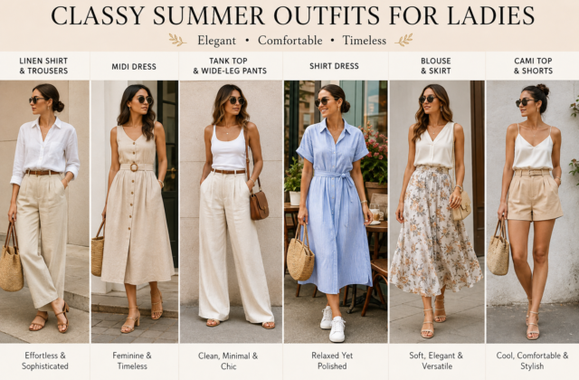 Classy Summer Outfits for Ladies: 25 Elegant Summer Looks for Every Occasion