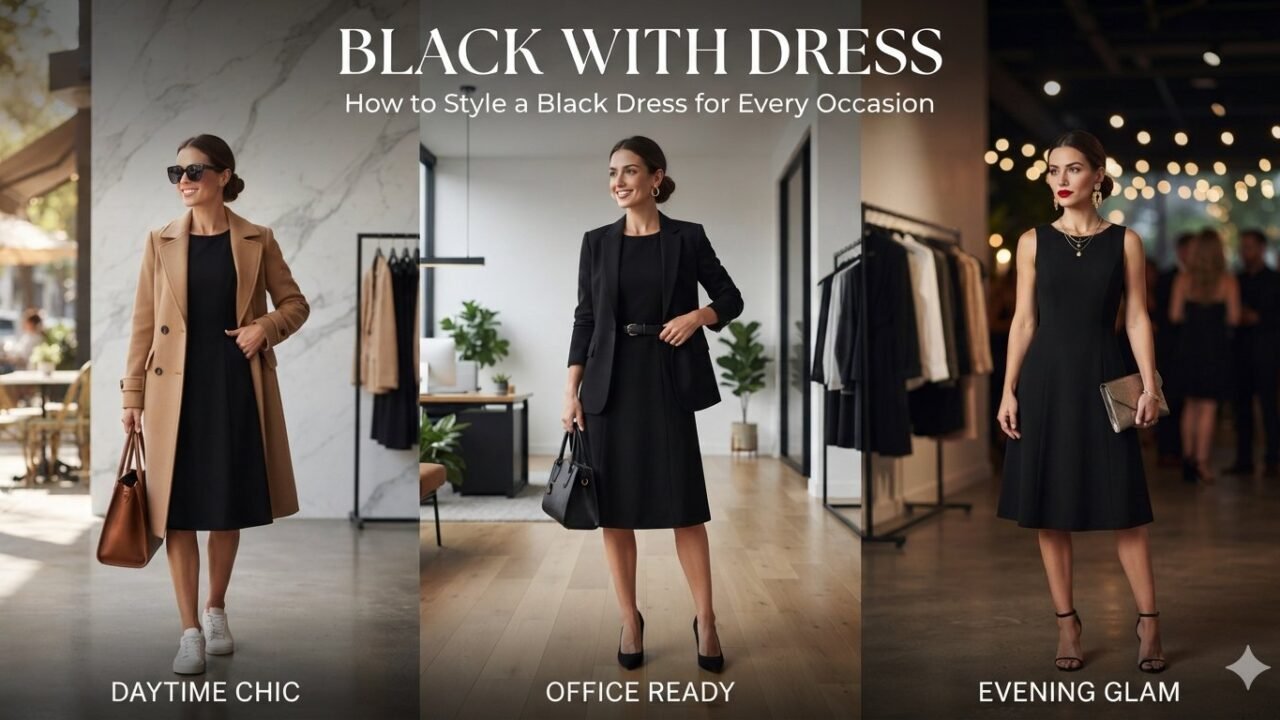 Black With Dress: How to Style a Black Dress for Every Occasion