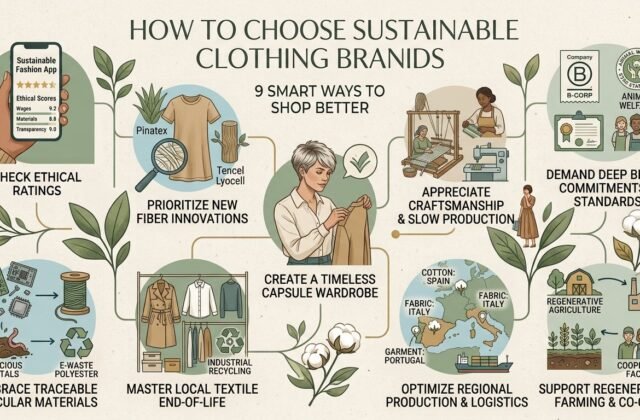 How to Choose Sustainable Clothing Brands: 9 Smart Ways to Shop Better