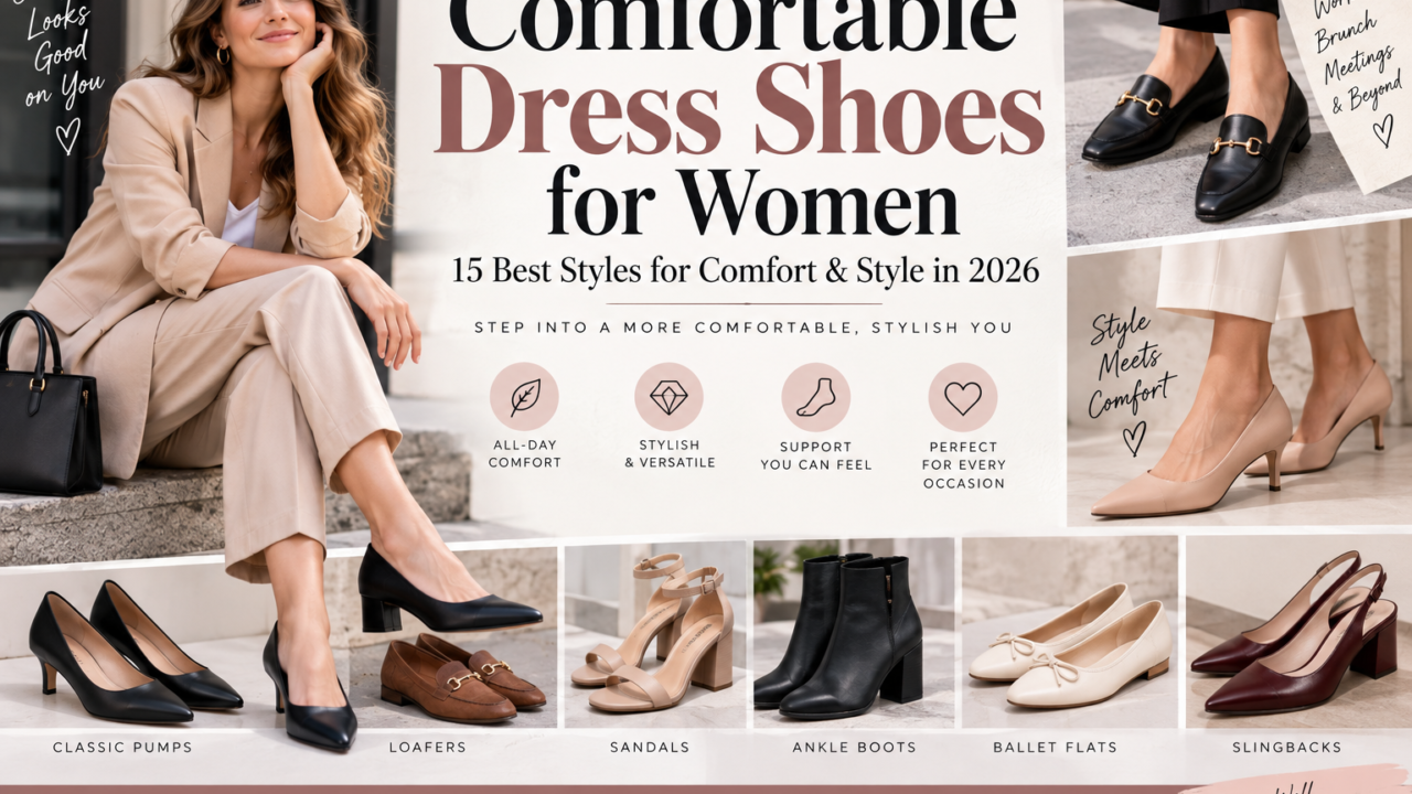 Comfortable Dress Shoes for Women: 15 Best Styles for Comfort & Style in 2026