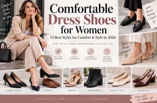 Comfortable Dress Shoes for Women: 15 Best Styles for Comfort & Style in 2026