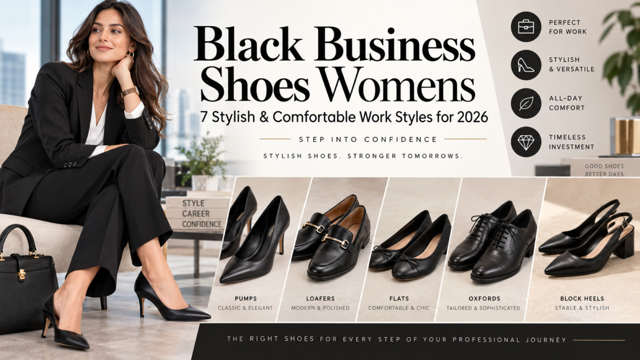 Black Business Shoes Womens: How to Choose Stylish Comfortable Shoes for Work