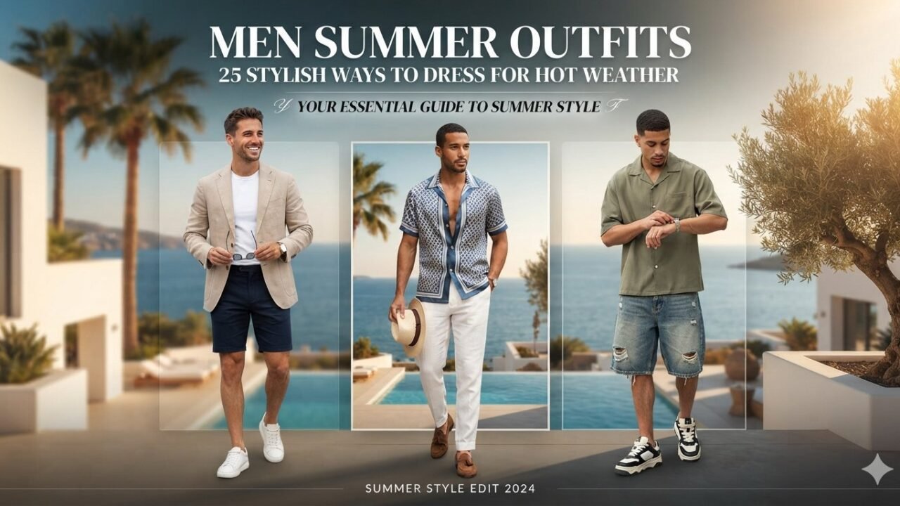 Men Summer Outfits: 25 Stylish Ways to Dress for Hot Weather