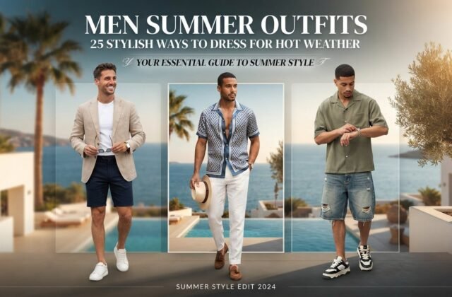 Men Summer Outfits: 25 Stylish Ways to Dress for Hot Weather