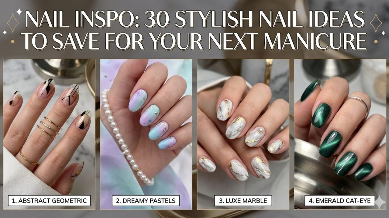 Nail Inspo: 30 Stylish Nail Ideas to Save for Your Next Manicure