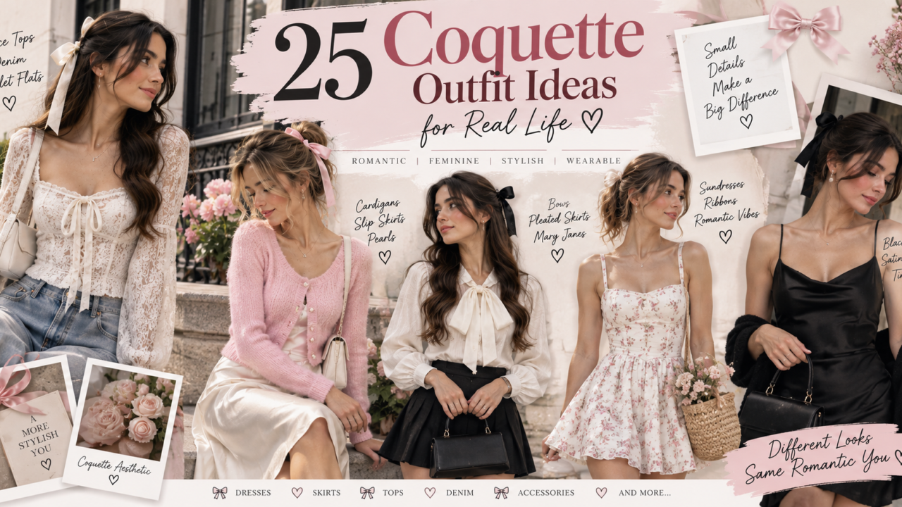 Coquette Outfits: 25 Stylish Ways to Master the Romantic Look in 2026