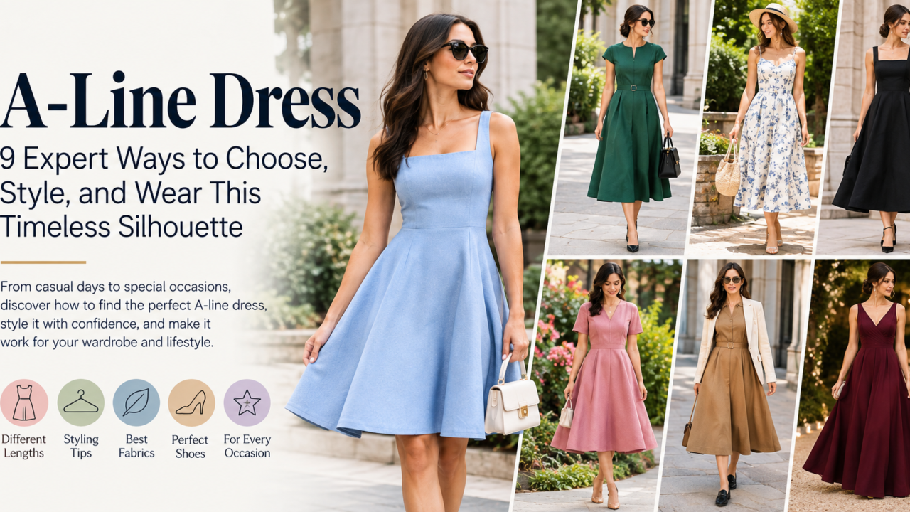 A-Line Dress: 9 Expert Ways to Choose Style and Wear This Timeless Silhouette