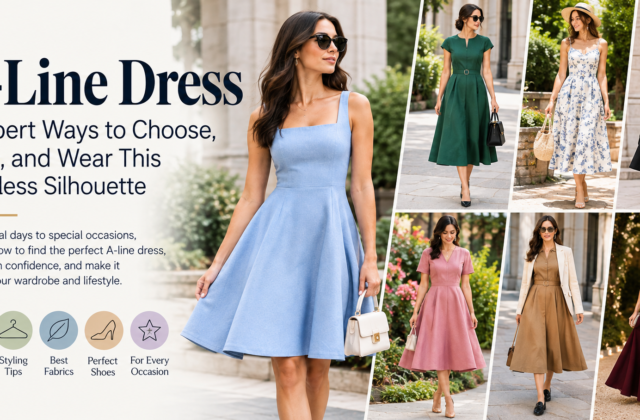 A-Line Dress: 9 Expert Ways to Choose Style and Wear This Timeless Silhouette