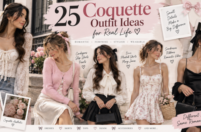 Coquette Outfits: 25 Stylish Ways to Master the Romantic Look in 2026