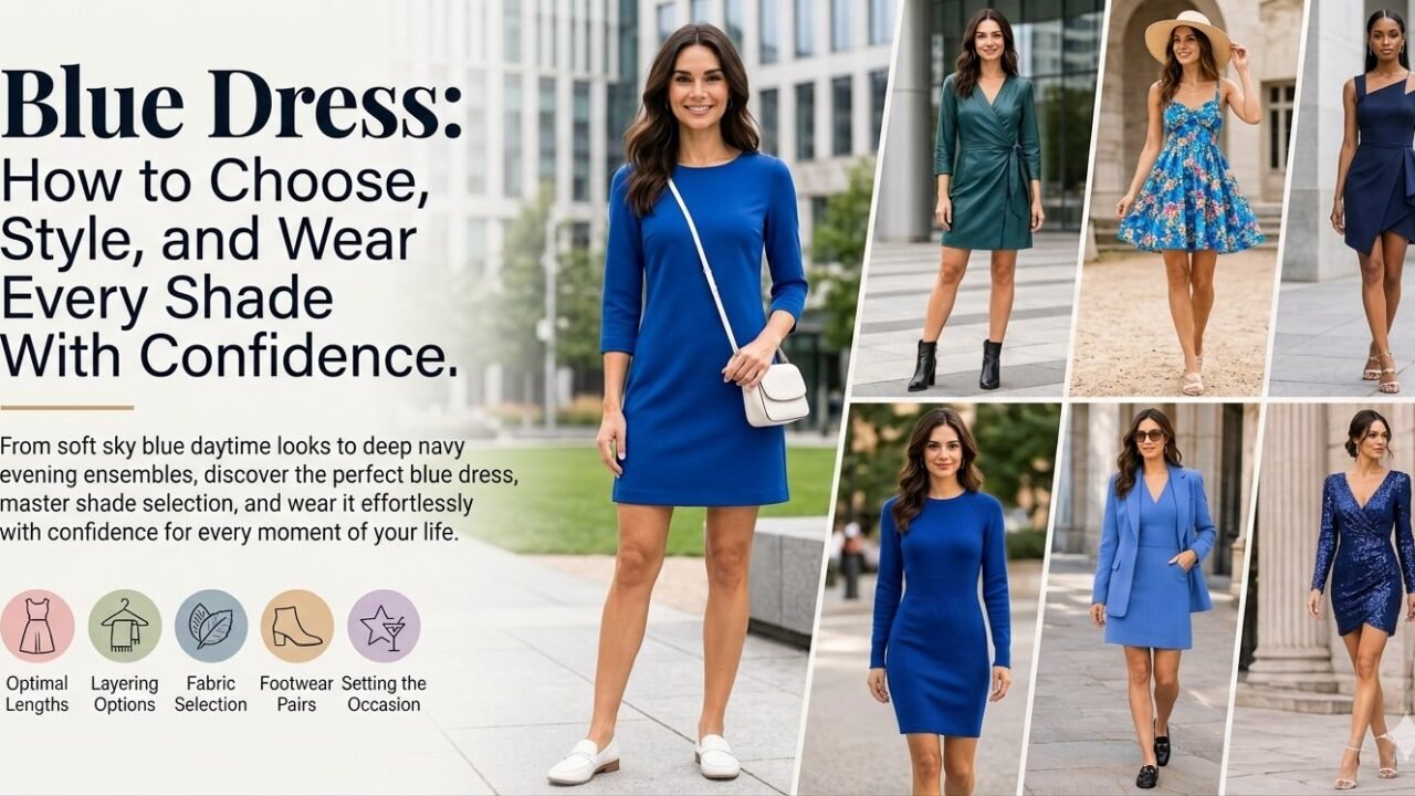 Blue Dress: How to Choose Style and Wear Every Shade With Confidence