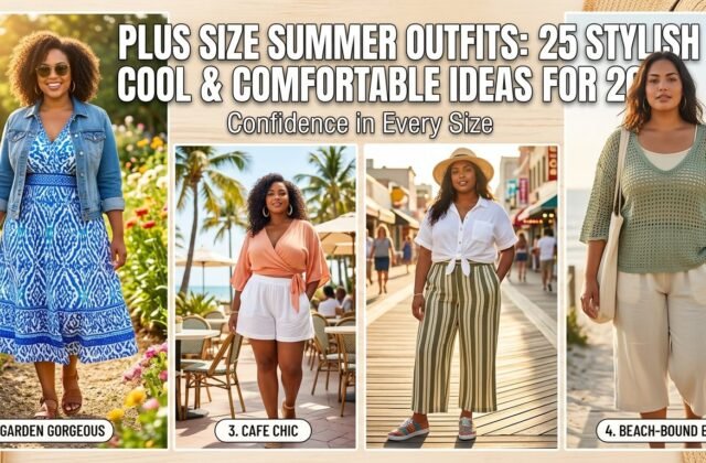 Plus Size Summer Outfits: 25 Stylish Cool & Comfortable Ideas for 2026