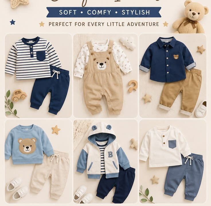 Baby Boy Clothes: 15 Stylish & Comfortable Outfit Ideas for Every Season