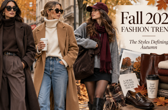 Fall 2025 Fashion Trends: The Styles Defining Autumn