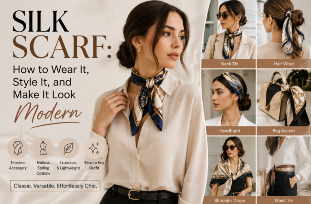 Silk Scarf: How to Wear It, Style It, and Make It Look Modern