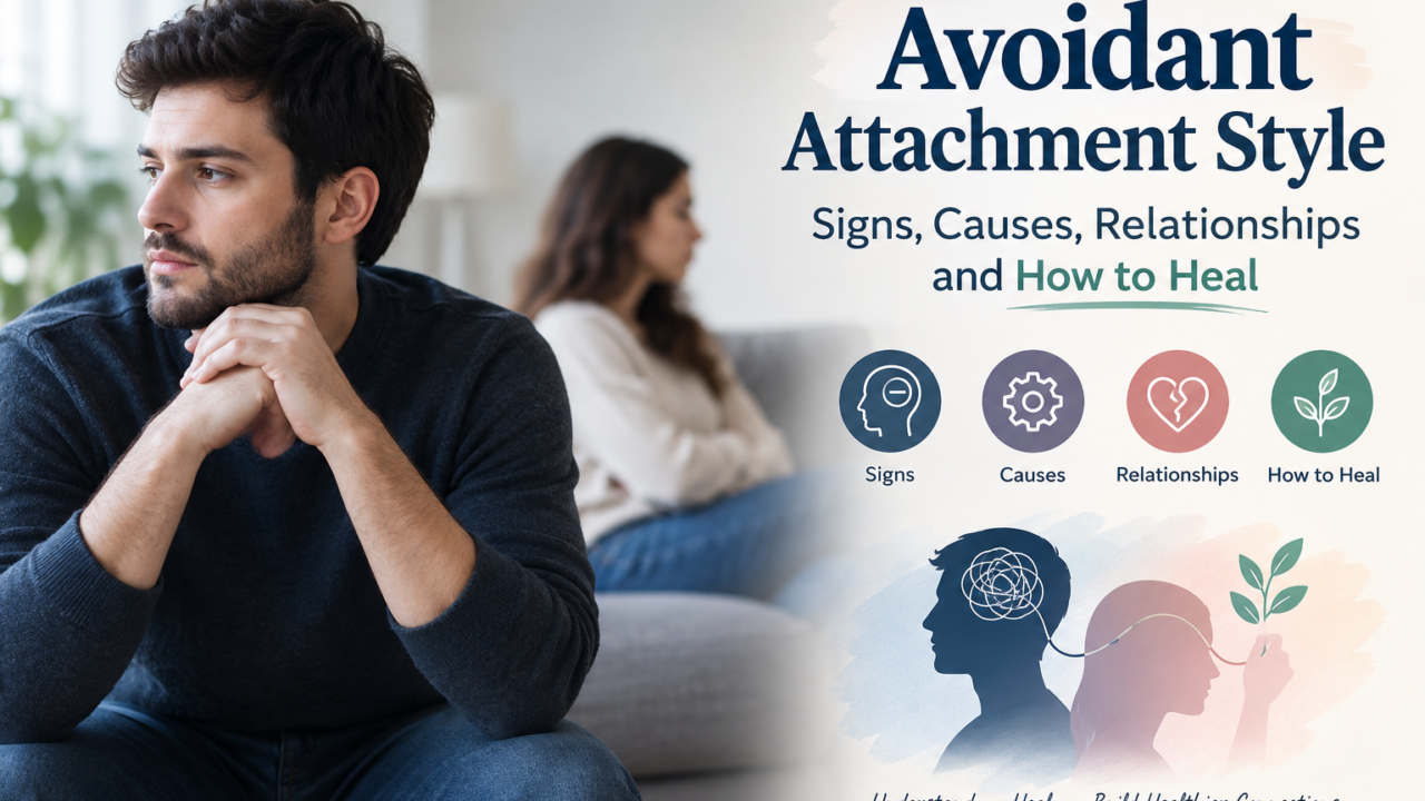 Avoidant Attachment Style: Signs Causes Relationships and How to Heal