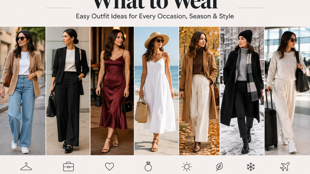 What to Wear: Easy Outfit Ideas for Every Occasion, Season, and Personal Style